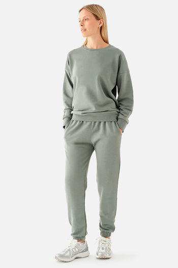 Superstacy Φούτερ Mia Oversize Khaki Jogger