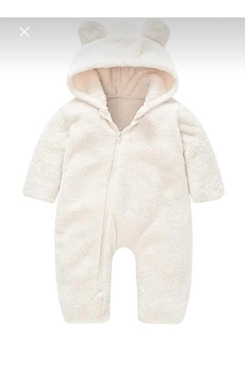 BABYSİ KİDS CLUB Hooded Zippered Baby & Kids Plush Welsoft Jumpsuit (OUTER AND INNER DOUBLE SIDED WELSOFT PLUSH WOOL)