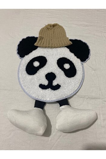 ALTAY AKSESUAR Cute Panda Bear - 3D Hat and Feet :)