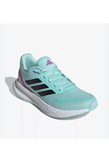 adidas Dámské šněrovací texturované běžecké boty - Runfalcon 5 W Ie8824