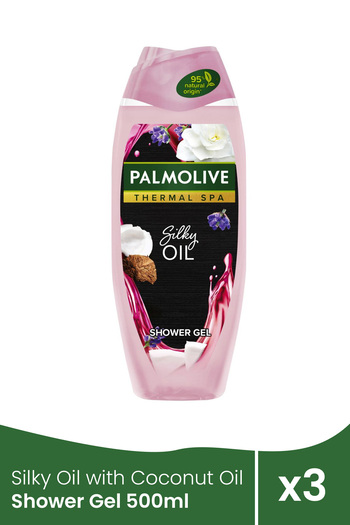Palmolive Body Wash Spa Silky Oil 500 ml x 3 pieces