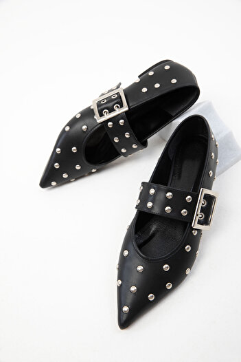 SOHO 19993 Model Black Women's Ballerinas