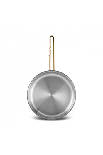 Karaca 14 cm Gold Steel Pan - Machete Induction Base