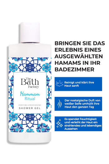THE BATH FACTORY Moisturizing and Cut-Off Bath Shower Gel 400 ml
