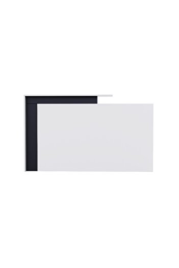 Mahmayi Zelda 26R001 Modern Reception Desk - White
