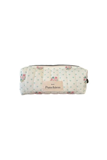 Punchiess Vintage Floral Pencil Case