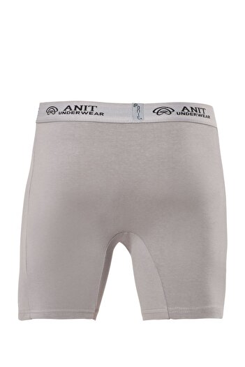 Anıt Ανδρικά μποξεράκια 1114 Γκρι 3 τεμαχίων Lycra Long Cotton