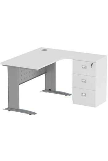Mahmayi Stazion 1212 Modern Office Workstation White
