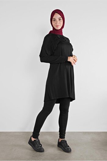 Alvina 41237 Model Flywheel Tunic - Collar Detail