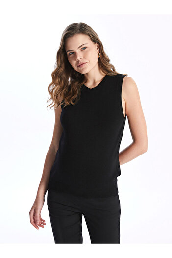LC Waikiki Pregnant Knitwear Sweater - Crew Neck, Plain Cut
