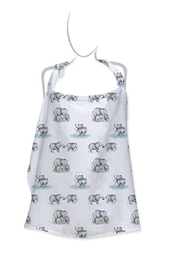 DEUX LAPINS Mother Muslin Nursing Apron 90x60 cm 0 Month+