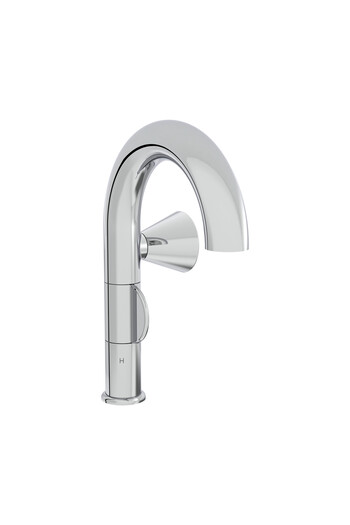 VitrA Liquid A42749 Sink Faucet, Right Hand Use, Chrome