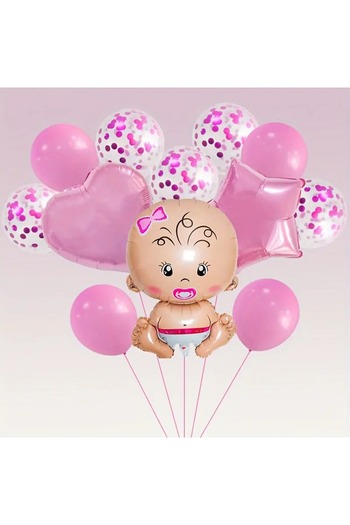 CANSIN Pebeğ Baby Balloon Set - Gender Girl