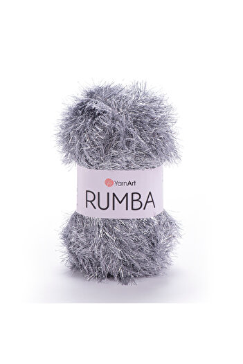 Yarnart Rumba - Gray Glitter Dress - Rope: Gri-103