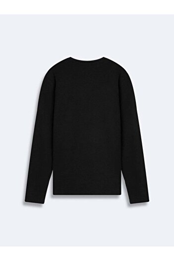 Ltb Hooded Zippered Black Sweatshirt