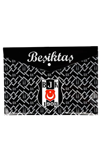 Beşiktaş "Dekomus Pocket Notebook Gifted" New Season Licensed 2-Piece Snap File