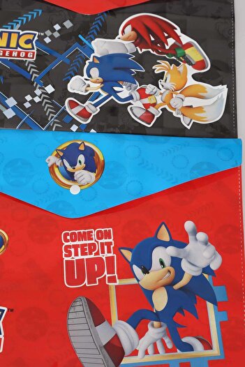 Disney LICENSED SONIC 2-PIECE FENDER FILE