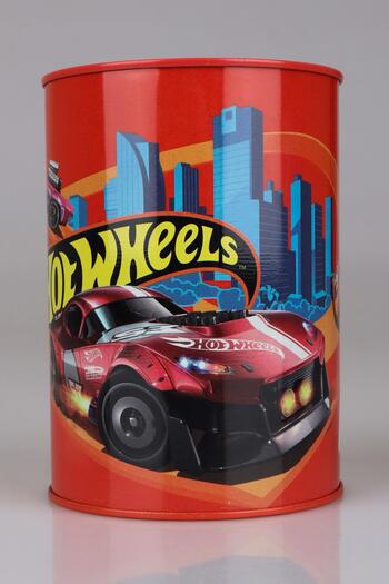 HOT WHEELS Nou sezon - Pușculiță Hot Wheels cu licență