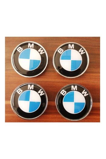 ctk Bmw Jant Göbeği E36 E39 E46 E60 E90 F30 Kabartmalı Dış Çap 6.8cm