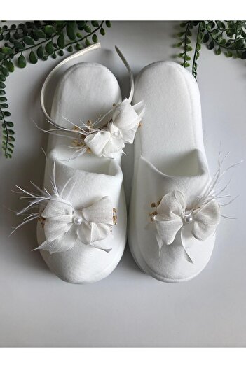 ALAZ TASARIM HOBİ Lohusa Slippers Crown Set
