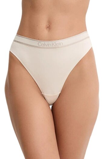 Calvin Klein Bej Tanga 000QF7954E