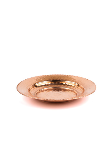 Zinnun 6-Piece 12-Piece Copper Plate and Bowl Set