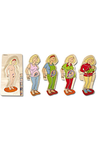 Beleduc Puzzle stratificat Mama si Copilul Beleduc