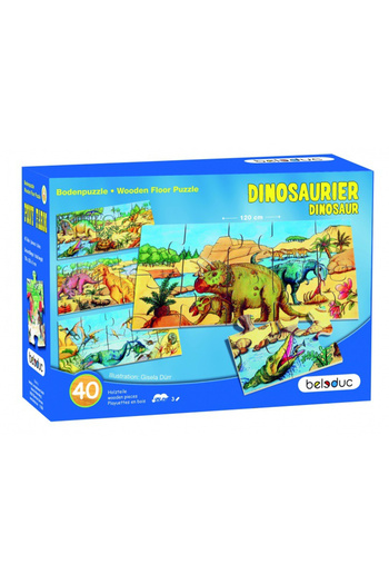 Beleduc Dino Floor Puzzle - Educational Toy For Children