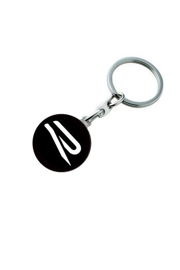 GARDENAUTO Volkswagen R Logo Metal Automobile Keychain - Drop Printed