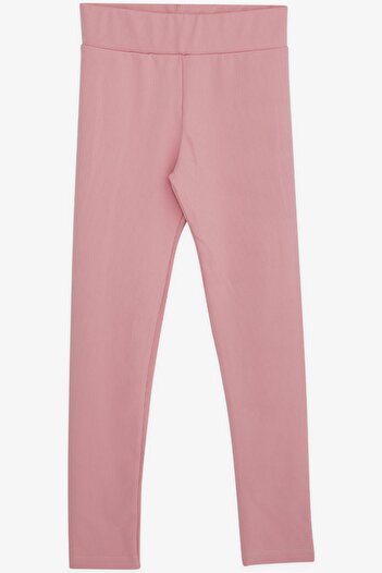 Breeze Girl's Cotton Ribbed High Waist Tights