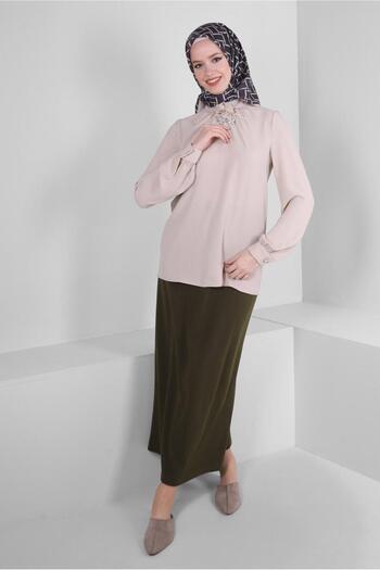 Alvina ELASTIC BELI STRAIGHT CUT SKIRT 60400