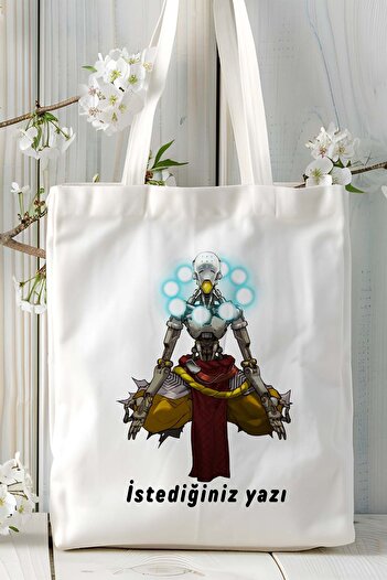 ART HEDİYE overwatch Game Printed υφασμάτινη τσάντα τσάντα ώμου μοντέλο 5