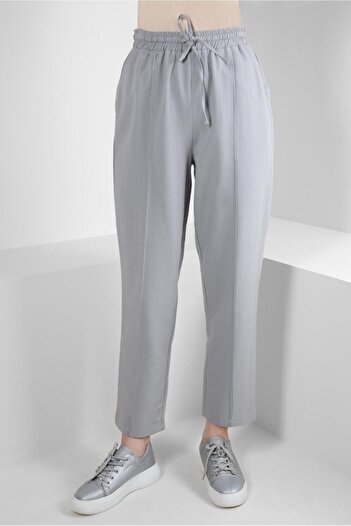 Alvina LINEN PANT WITH ELASTIC BELI 70518