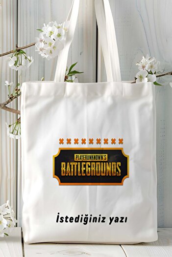 ART HEDİYE Τσάντα ώμου με στάμπα παιχνιδιού pubg battlegrounds μοντέλο 1