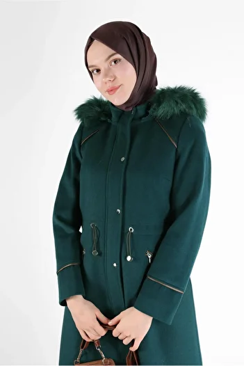 Alvina BELI BANDED HOODED COAT 90239