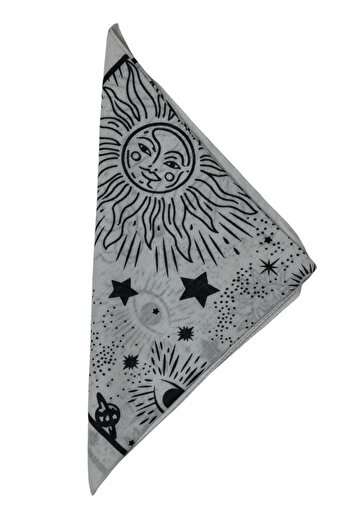 artıbir bodrum Atmosphere Patterned Bandana - Square