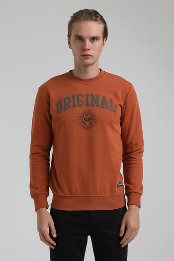 NEW WORLD POLO Crew Neck Tile Slim Fit Sweatshirt 22fwm60132