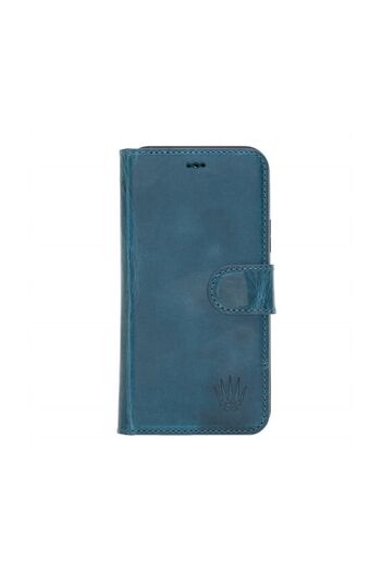 WATCHOFROYAL Magıc Wallet Iphone 11 Pro Turkuaz Cuzdan + Kılıf