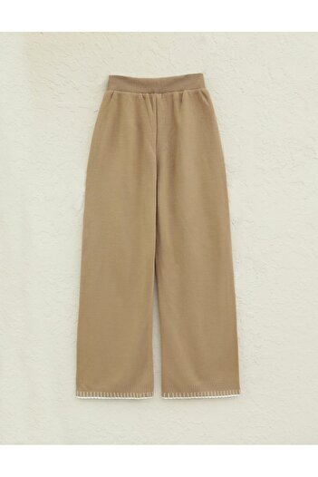 Modamorfo Round Neck Knitwear Set with Embroidery Detail