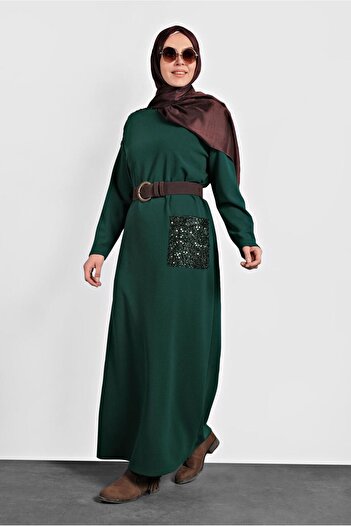 Alvina Pullu Wide Cut Dress 20018