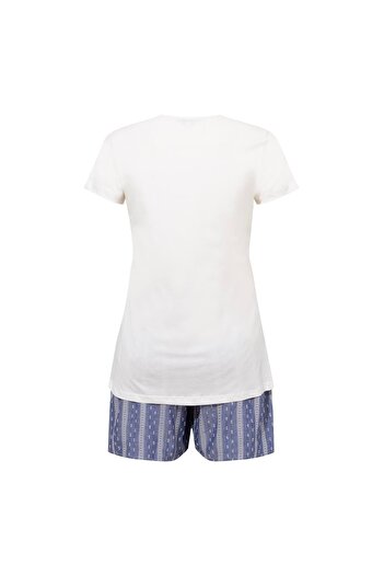 U.S. Polo Assn. BAZA. Polo Assn. Set pantaloni scurți 205 ECRU pentru damă