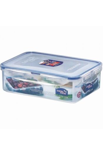 Lock & Lock Durable Plastic Food Container, 1 L Capacity | 3 PC