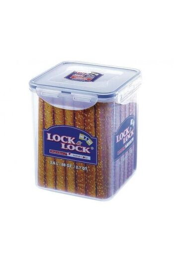 Lock & Lock Durable Plastic Food Container, 12.0 Liter Capacity | 3 PC