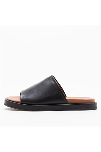 Gusse Velvet Women's Genuine Leather Slippers211907