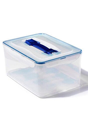 Lock & Lock Durable Plastic Food Container, 600 ml Capacity | 3 PC