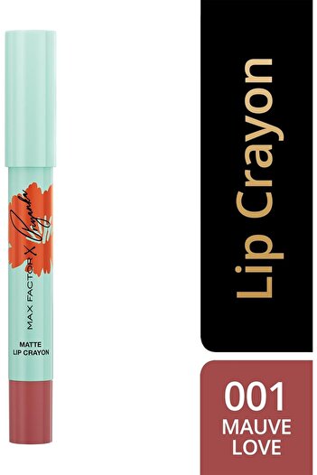 Max Factor X Priyanka Chopra Jonas Lip Crayon Stick - 001 - Mauve Love, 3g