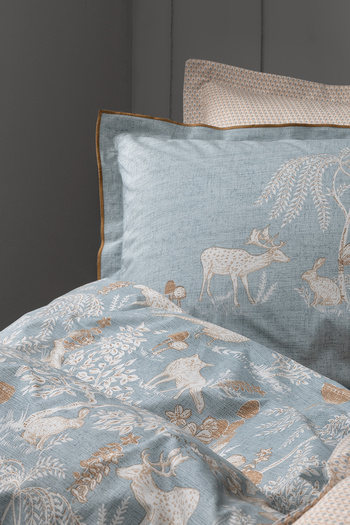 Yataş Sandro Oversize Randorce Duvet Cover Set - Mint