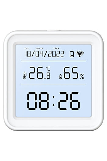 Choice 24 H Version Tuya New WiFi Temperature Humidity Sensor Smart Life Backlight Hygrometer Thermometer S