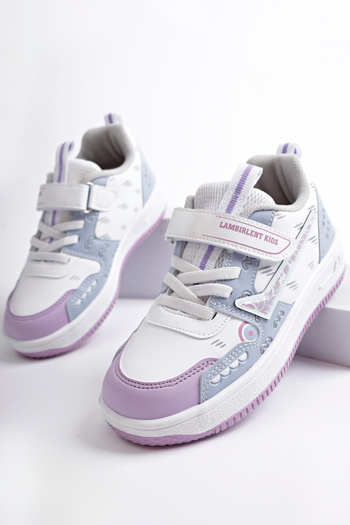 McDark Children's Lila White Cloth School and Daily Shoes