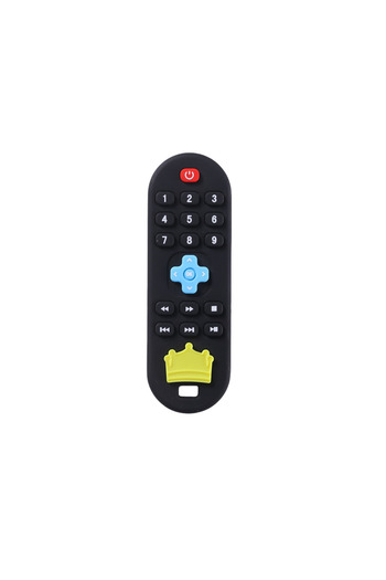 Choice black Baby Silicone Remote Control Toy Teether Baby Anti Hand Eating Teething Stick Children Toys Ca